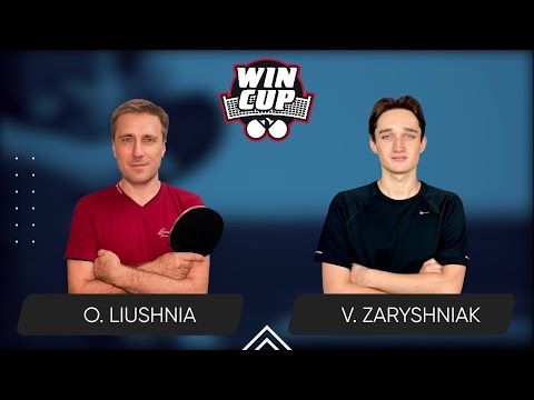 01:00 Oleksandr Liushnia - Vadym Zaryshniak West 7 WIN CUP 21.04.2024 | TABLE TENNIS WINCUP