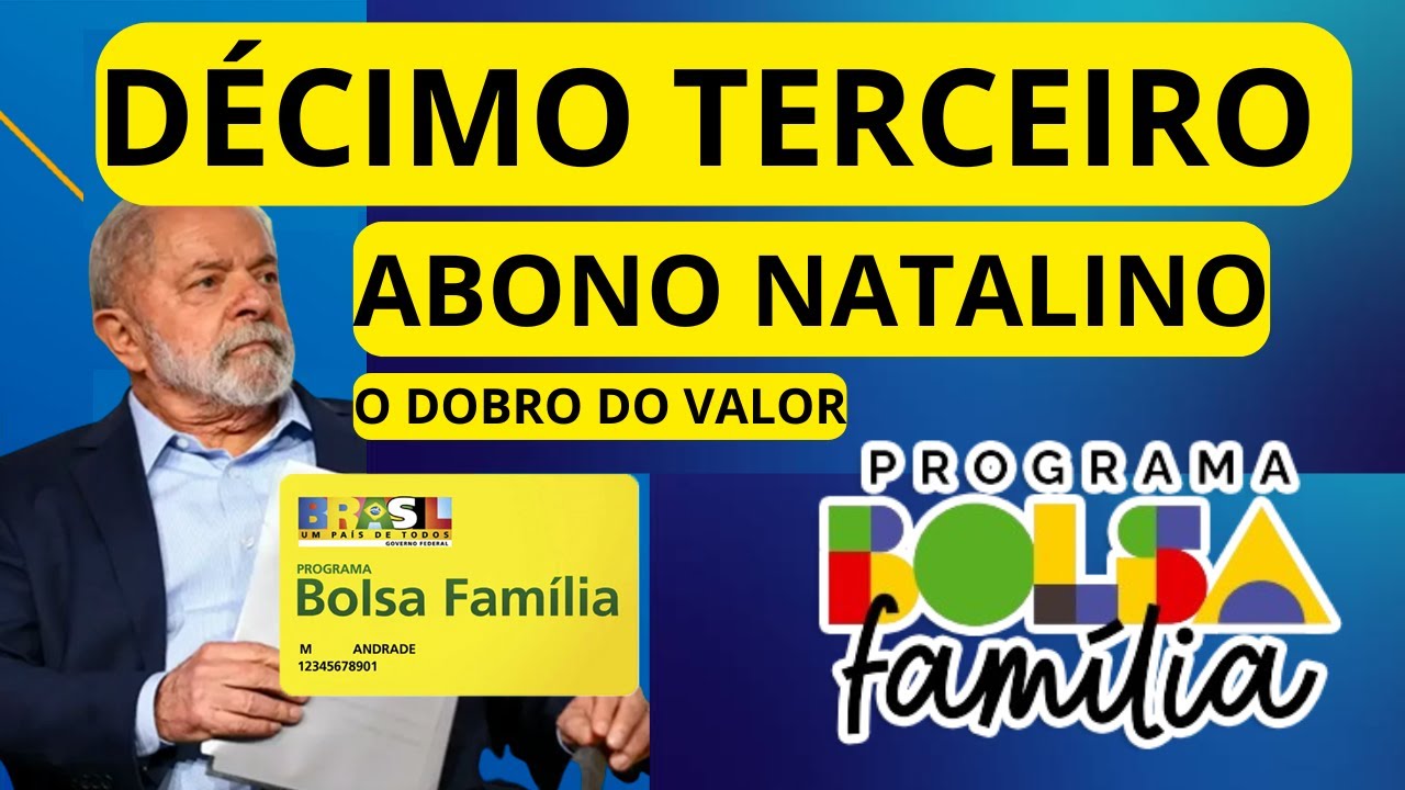 DÉCIMO TERCEIRO PARA O BOLSA FAMÍLIA PODE SER APROVADO PARA TODOS (ABONO NATALINO)