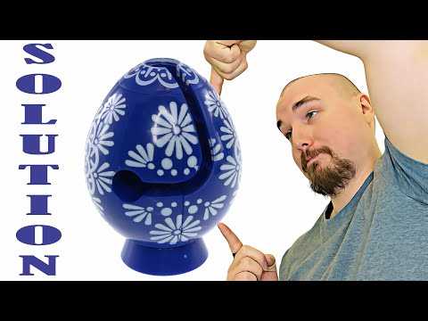 Smart Egg Blue from BePuzzled - Solution