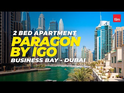 Amazing 2 Bed Apartment in Paragon by IGO, Business Bay - Dubai