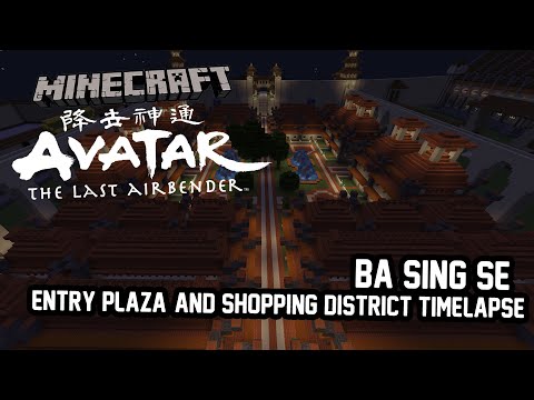 INSANE Ba Sing Se Build Time-Lapse in Minecraft!