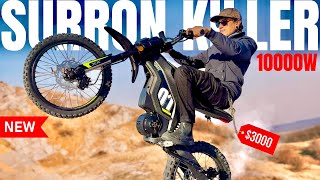 New Sur Ron Killer- CHEAPER and MORE POWER?! REXX T01 Electric Dirt Bike Review