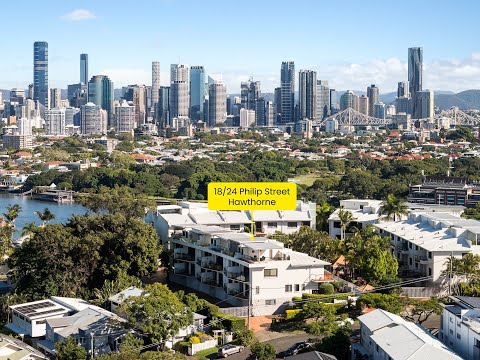 18/24 Philip Street, Hawthorne, QLD 4171, 4房, 2浴, Townhouse