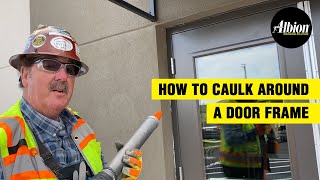 How to Caulk Around a Door Frame E.I.F.S.