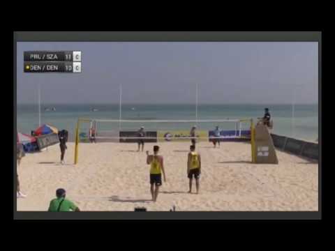 Beachvolley-Prudel/Szalankiewicz vs.Denin/Denysenko-The KISH ISLAND- Fivb WORLD TOUR 3 star 2018
