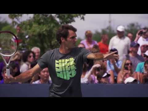 Roger Federer Ultimate Slow Motion Compilation - Forehand - Backhand - Serve - 2013 Cincinnati Open