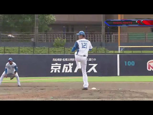 【ファーム】7月6日 ファイターズ対スワローズ ハイライト