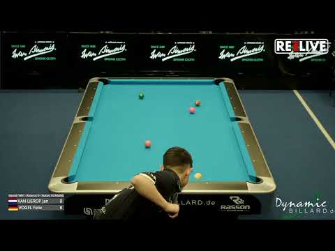 Fearless German Youngster Felix Vogel @dramatic Hill Hill match vs  Jan van Lierop #shorts