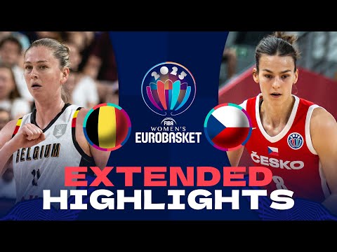 Belgium 🇧🇪 vs Czechia 🇨🇿 | Extended Highlights | FIBA EuroBasket Women 2025