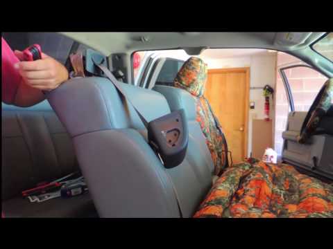 Custom Seat Cover install in the 2005 Ford F-150