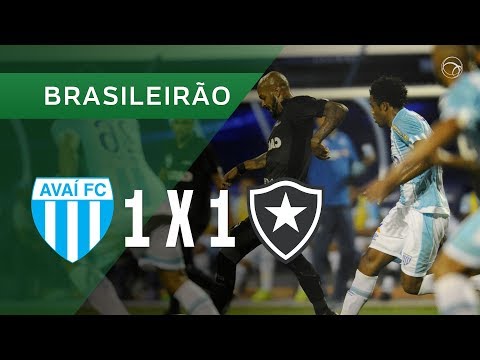 AVAÍ 1 X 1 BOTAFOGO - 18/10 - BRASILEIRÃO 2017