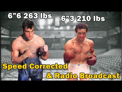 Primo Carnera vs Max Baer with 1934 Ringside Commentary