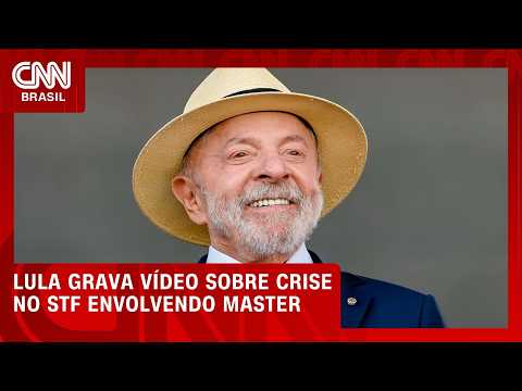 Lula quebra silêncio e grava vídeo sobre crise no STF, mas sem citar Moraes | CNN NOVO DIA