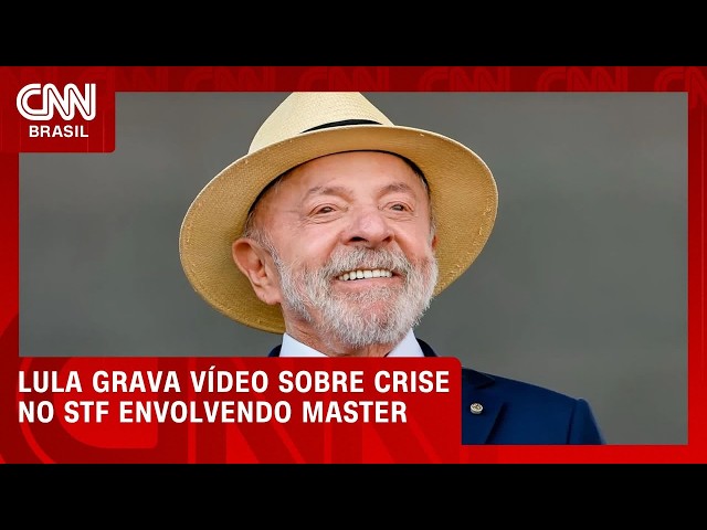 Lula quebra silêncio e grava vídeo sobre crise no STF, mas sem citar Moraes | CNN NOVO DIA