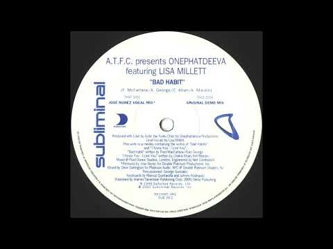 ATFC Presents Onephatdeeva Featuring Lisa Millett – Bad Habit (Spen & Karizma Alternate 12")