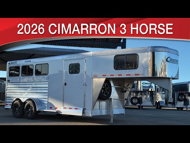 Preview image of 2026 Cimarron Norstar 3 Horse Gooseneck youtube video