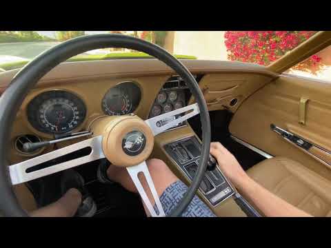 1974 Corvette test drive