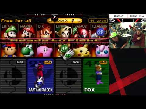 Taiko (Fox) vs Madrush (Falcon) Grand Finals - ssb64 Utah Mega Monthly