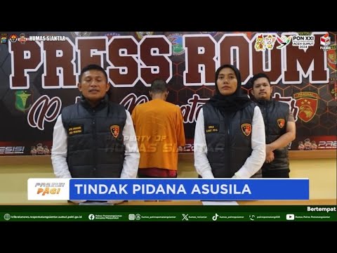 SATRESKRIM POLRES PEMATANGSIANTAR UNGKAP KASUS PENCABULAN