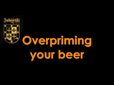 HBW JabeerIni home brews - Overpriming beer