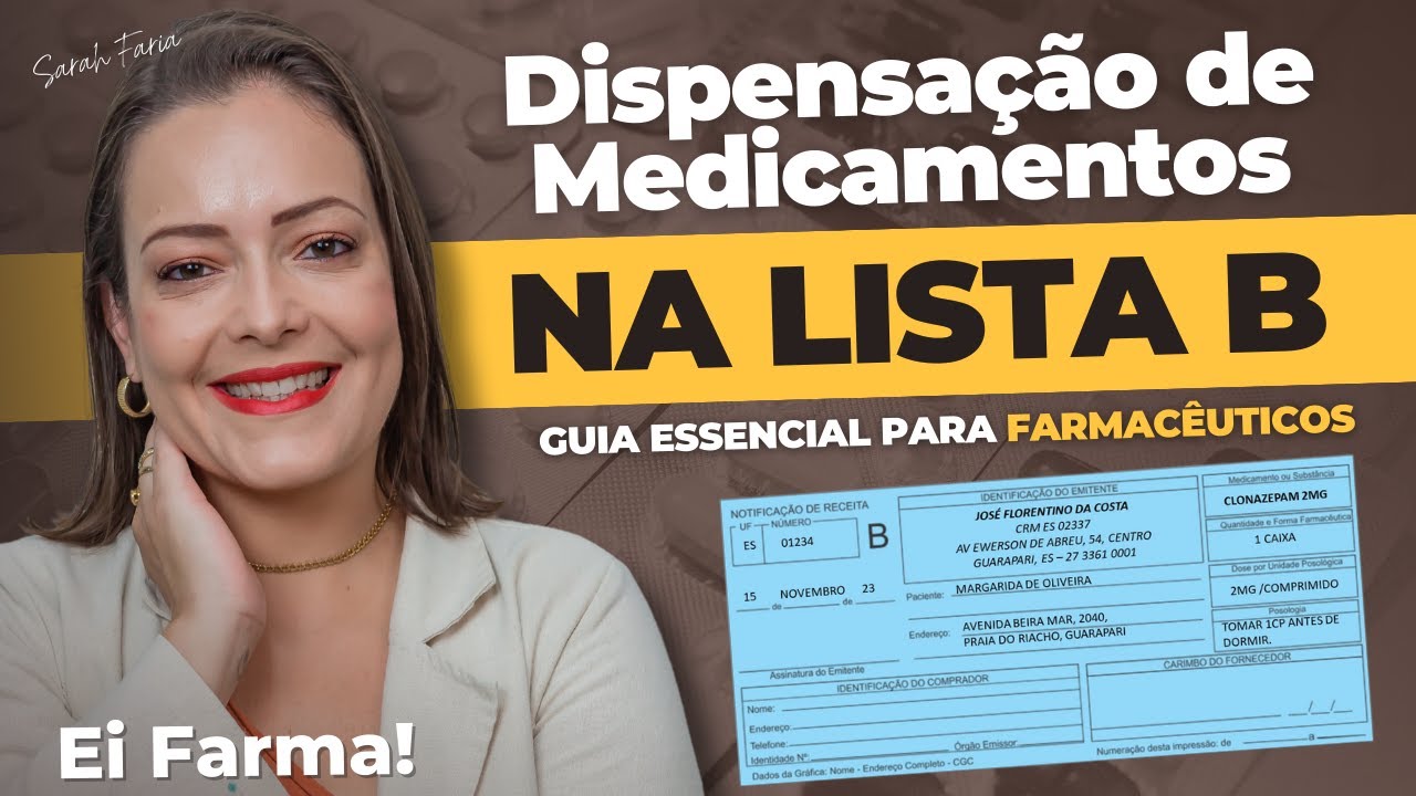 Dispensação de Medicamentos na Lista B - Portaria 344 | Guia Essencial para Farmacêuticos