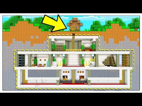 QUANTE COSE PUOI NASCONDERE IN UNA CASA DI TERRA? - Minecraft ITA