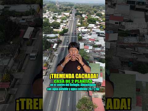 ¡TREMENDA CACHADA! 😱Vendo casa de 2 Plantas en el centro de la ciudad con agua potable 24/7