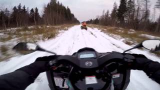 preview picture of video 'Семейные покатушки CF Moto X8 & CF500'