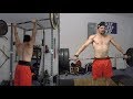 Vlog #36: 175lbs Strict Press Singles & 165lbs for Triples | High Pulls | 5x5 Bench Press