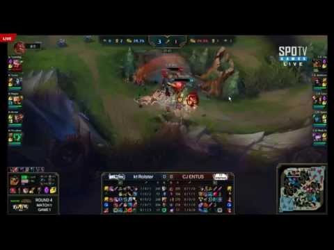 Solo KT Ssumday vs CJE Shy - 2015 LoL KeSPA Cup - Riven vs Renekton