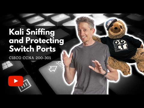 Kali Pi Sniffing and Protecting Switch Ports | Cisco CCNA 200-301