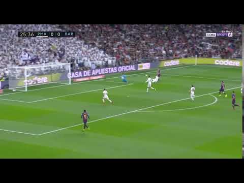 Gol de ivan rakitic barcelona vs real madrid 1-0
