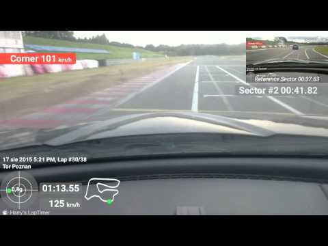 Tor Poznań Track Day 17.08.2015 Mazda rx8