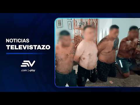 Nueve miembros de Los Águilas fueron capturados en una hacienda de El Triunfo, Guayas | Televistazo