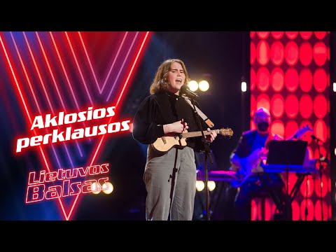 Agota Vidrinskaitė - Take Me Home, Country Roads | Blind Auditions | The Voice of Lithuania