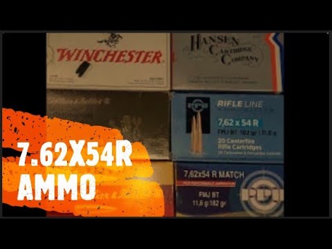 Mosin Nagant 7.62X54R Ammo options and Bullet choices