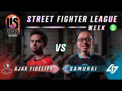 Ajax Fidelity (Ed) vs. Samurai (Luke) - FT2 - Street Fighter League Pro-US 2022 Week 5