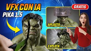 Nuevo MODELO DE VIDEO para crear EFECTOS ESPECIALES con Pika 1.5 🤯