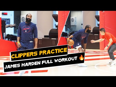 Clippers Practice! James Harden FULL WORKOUT🔥