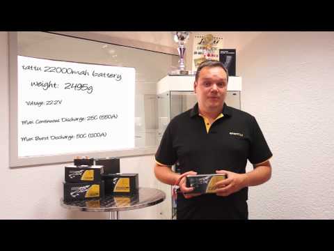 Agricultural Drone Battery Tattu 22000mah 22.2v 6S 20c