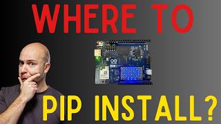 Arduino AppLab pip install - NOT! #ArduinoUNOQ
