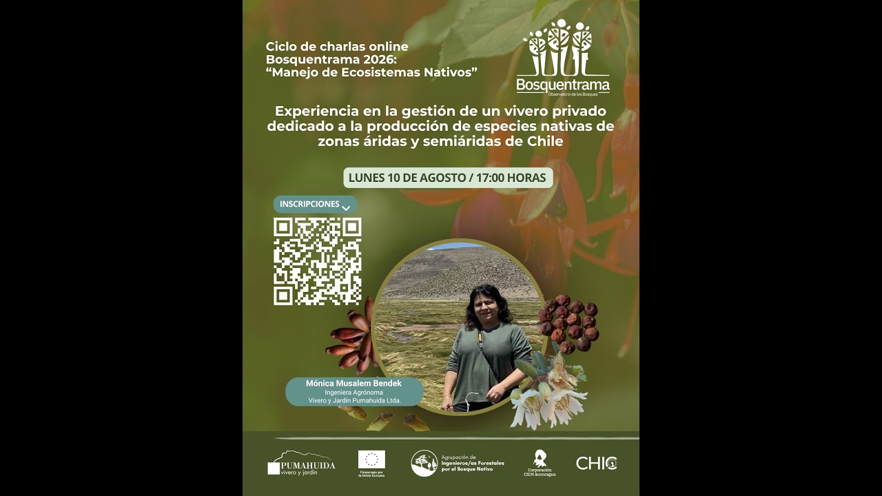 Formación Viverización y Regeneración Experiencia vivero especies áridas y semiáridas Monica Musalem