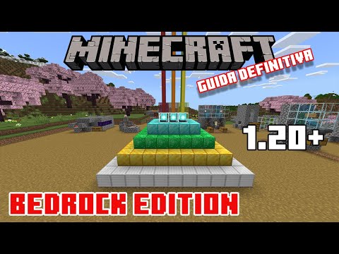 Guide to the BEST LIGHTHOUSE! All the effects in a Pyramid Beacon on Bedrock Edition || MINECRAFT...