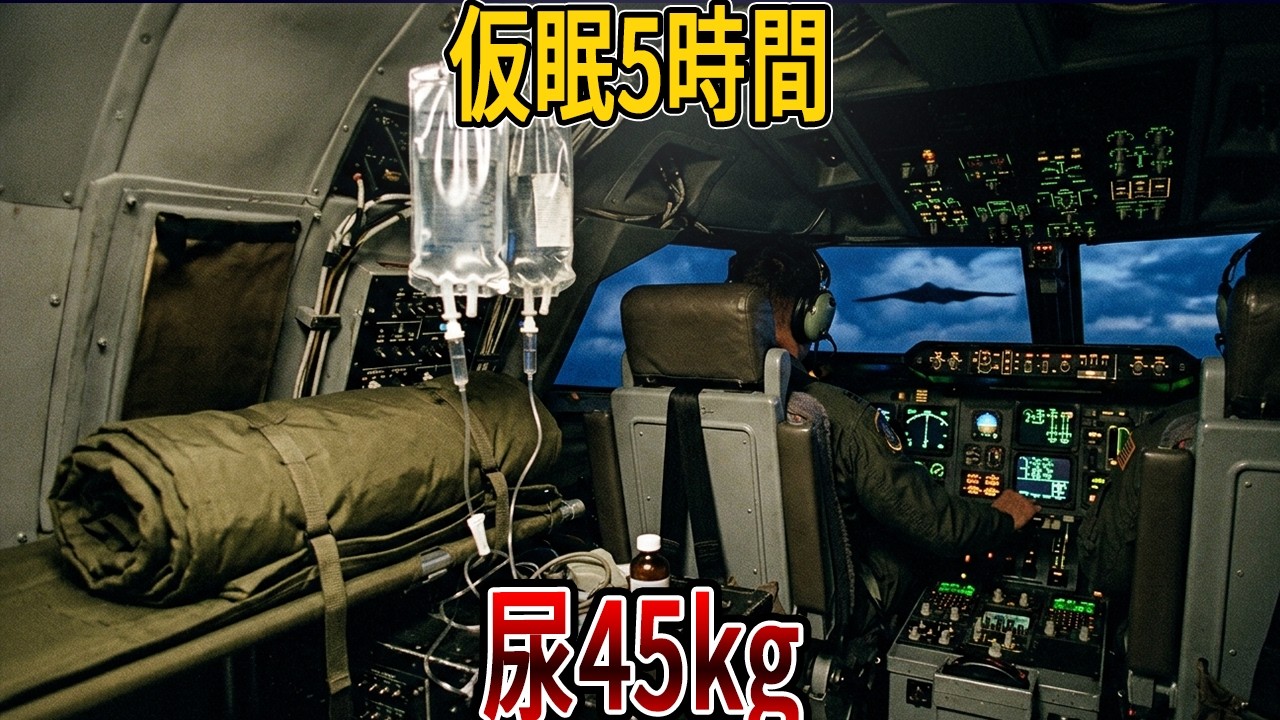 【ゆっくり解説】仮眠5時間・覚醒剤・尿45kg──これが“最長爆撃”の正体【B-2爆撃機】