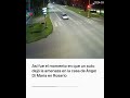 Este fue el auto que dejó la amenaza en la casa de Ángel Di María en Rosario