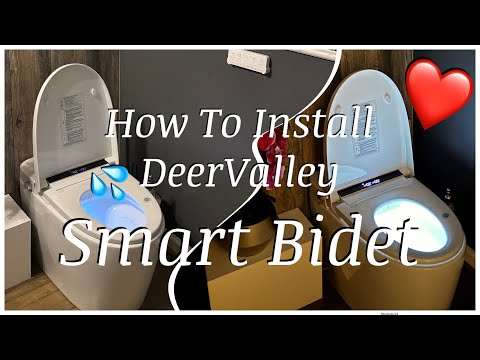 DeerValley Tankless Elongated Smart Bidet Toilet / Full DIY Installation and Review