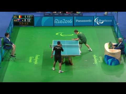 Table Tennis | Belgium v Australia | Men's Singles Final Class 11 | Rio 2016 Paralympic Games