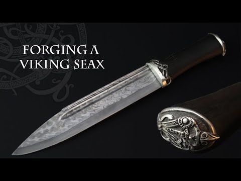 Forging a [Viking] Seax from Blister Steel - Feat Valkyrik Soundtrack