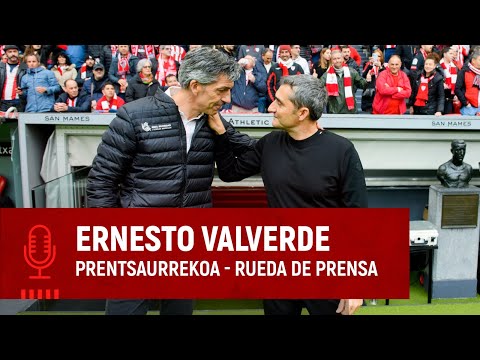 Imagen de portada del video Ernesto Valverde | post Athletic Club 2-0 Real Sociedad | J29 LaLiga