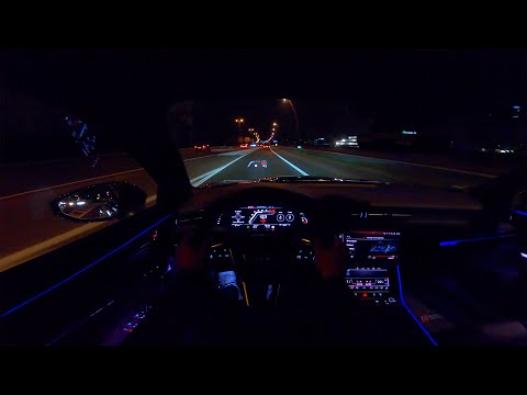 AUDI RS6 C8 | NIGHT DRIVE POV by AutoTopNL